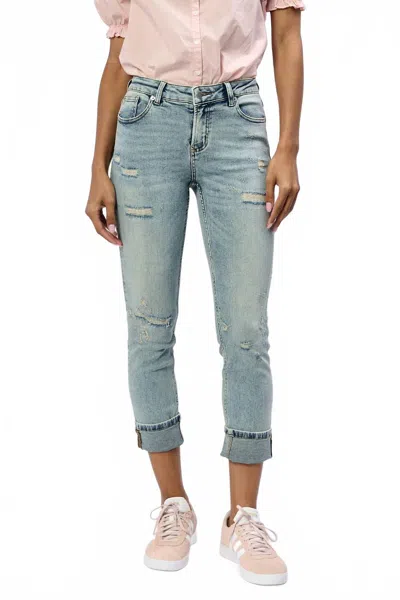 Dear John Denim Blaire Mid-rise Jean In Blue Ridge