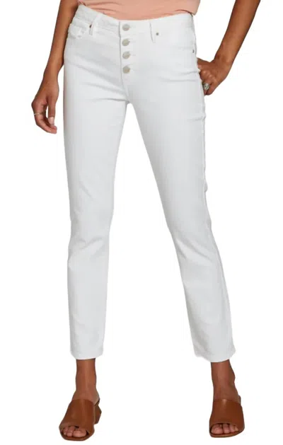 Dear John Denim Blaire Optic Jeans In White