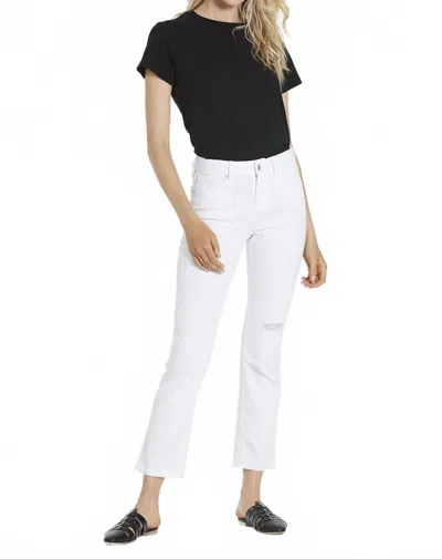 DEAR JOHN DENIM BLAIRE SLIM HIGH RISE JEAN IN WHITE