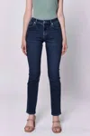 Dear John Denim Blaire Slim Straight Jeans In South Bay In Multi