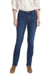 Dear John Denim Blaire Slim Fit Hi-rise Pants In Violet Blue In Multi