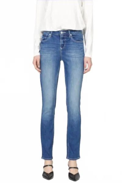 Dear John Denim Blaire Straight Leg Jean In Crewe In Blue