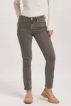 Dear John Denim Blaire Straight Leg Jean In Graphite Wash In Multi