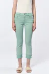 Dear John Denim Blaire Straight Leg Jean In Iceberg Green