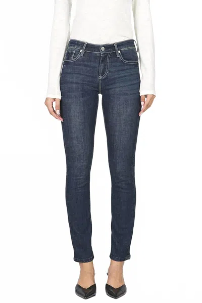 Dear John Denim Blaire Straight Leg Jean In Lennon In Blue
