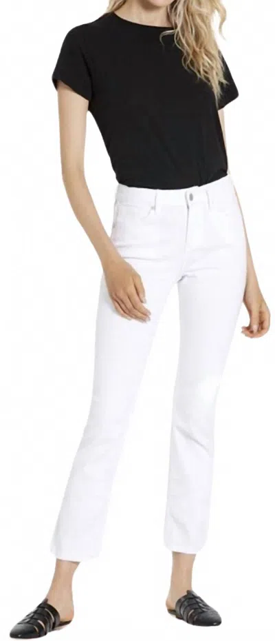DEAR JOHN DENIM BLAIRE STRAIGHT LEG JEAN IN WHITE