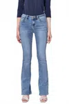 Dear John Denim Jaxtyn Bootcut Mid Rise Jean In Lovelle In Blue