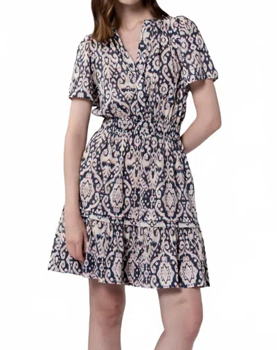 DEAR JOHN DENIM BRISTOL TIERED FLUTTER DRESS IN MULTI
