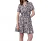 Dear John Denim Bristol Tiered Flutter Dress In Multi Color