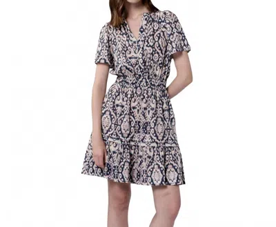 Dear John Denim Bristol Tiered Flutter Dress In Multi Color