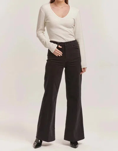 Dear John Denim Corduroy Fiona Pants In Black