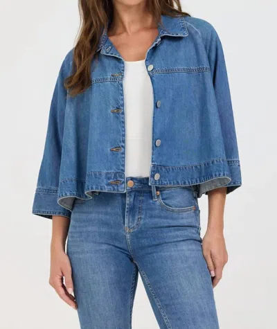 Dear John Denim Cristo Jacket In Mid Blue