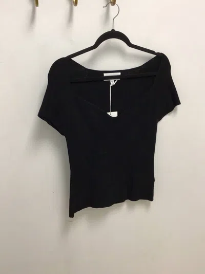 Dear John Denim Damaris Knit Top In Black