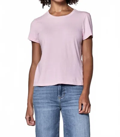 Dear John Denim Decker Jersey Short Sleeve Tee In Pink