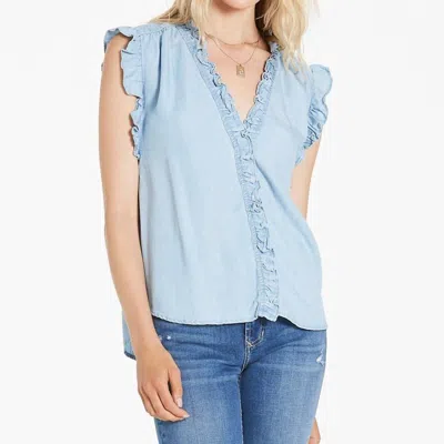 Dear John Denim Ellie Blouse In Blue Skies