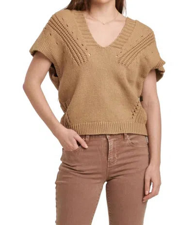 Dear John Denim Emira Hoodie Sweater In Sahara In Brown