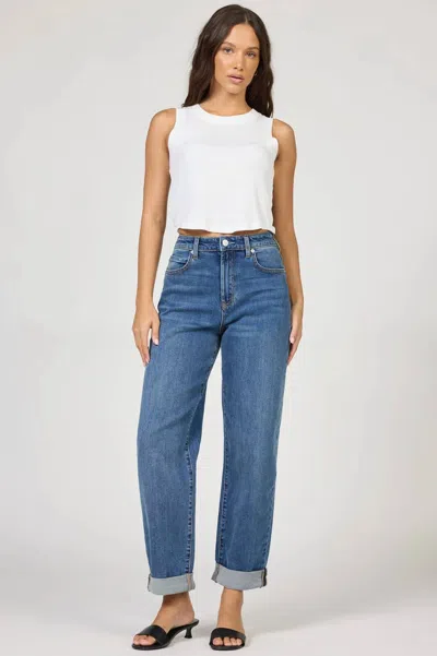 Dear John Denim Everett Straight Leg Jeans In Ocean Bath In Multi