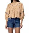 Dear John Denim Fernande Blouse In Marigold Ditsy In Multi