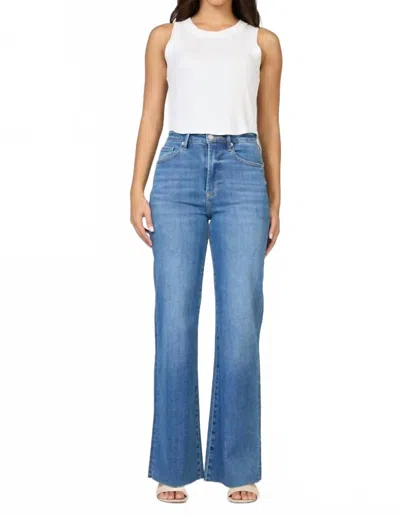 Dear John Denim Fiona High Rise Jeans In Fog Sky In Multi