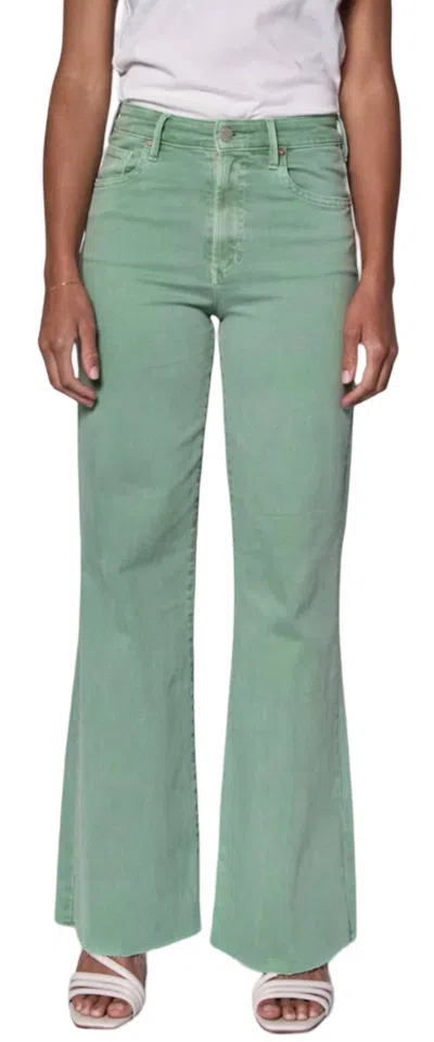 Dear John Denim Fiona High Rise Jeans In Iceberg Green In Multi