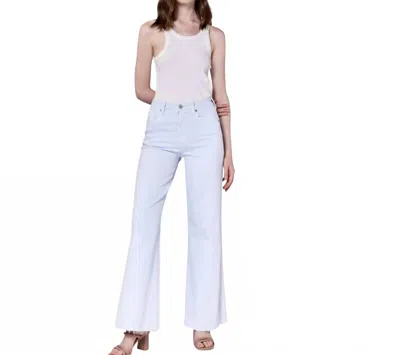 Dear John Denim Fiona High Rise Wide Leg Jean In Skyway In Blue