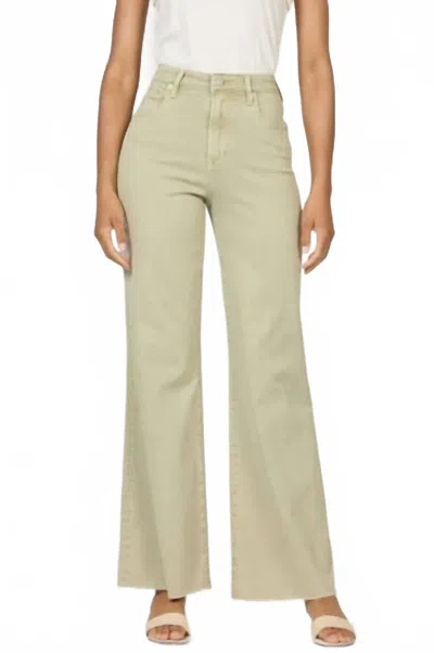 Dear John Denim Fiona High Rise Wide Leg Jeans In Abbey Stone In Neutral