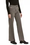 Dear John Denim Fiona High Rise Wide Leg Jeans In Graphite In Gray
