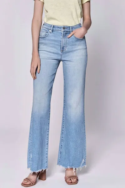 Dear John Denim Fiona High-rise Wide Leg Jeans In Sarasota In Blue