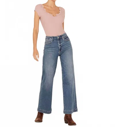 Dear John Denim Fiona Jeans In Medium Wash In Multi