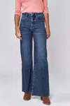 Dear John Denim Fiona High Rise Wide Leg Jeans In Star Demand