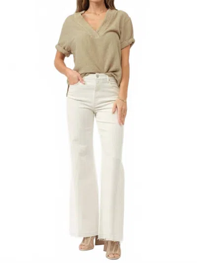 Dear John Denim Fiona Jeans In Wheat & White In Multi