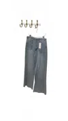 Dear John Denim Fiona Wide Leg Jeans In Light Wash In Blue
