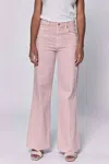 Dear John Denim Fiona Wide Leg Jeans In Sepia Rose In Pink