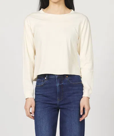 Dear John Denim Fremont Long Sleeve Shirt In Whtcap Gray In Neutral