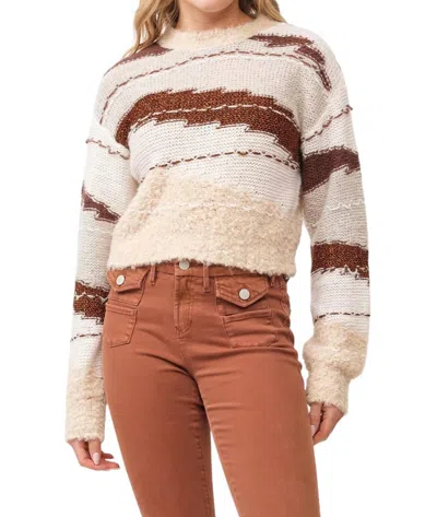 DEAR JOHN DENIM GABRIELA SWEATER IN TOASTED GINGERBREAD