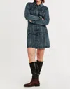 Dear John Denim Gabrielle Button Down Denim Dress In Sand Storm In Multi