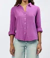 Dear John Denim Gaia Poplin Shirt In Cattleya Orchid