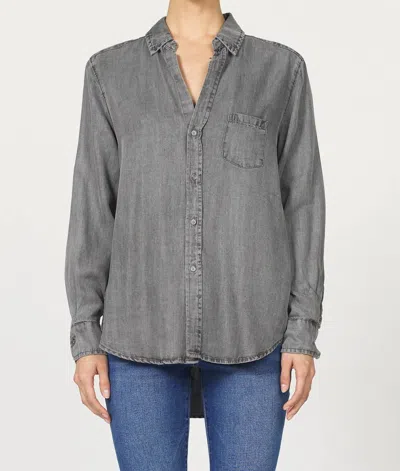 Dear John Denim Galina Shirt In Ash In Gray