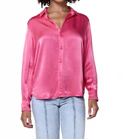 DEAR JOHN DENIM GALINA SHIRT IN RASPBERRY