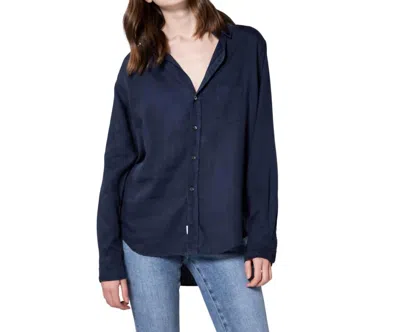 Dear John Denim Galina Top In Black Iris In Blue