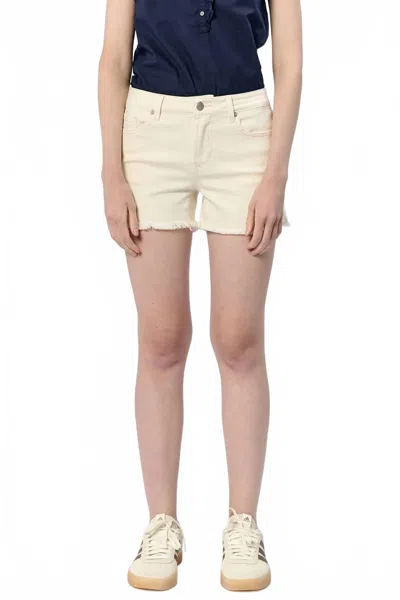Dear John Denim Gigi Denim Shorts In Wheat In Neutral