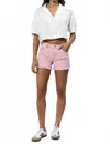 Dear John Denim Gigi High Waist Short In Sepia Rose In Multi