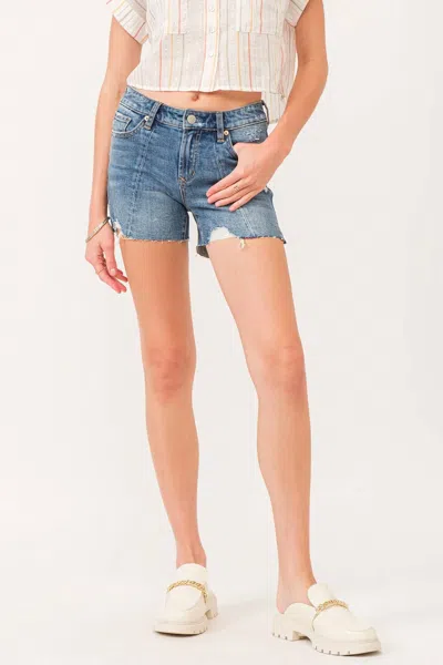 Dear John Denim Gigi Shorts In Reach In Multi