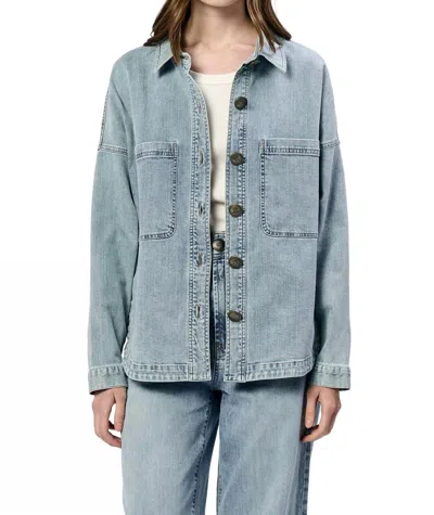 Dear John Denim Gina Long Sleeves Pocket Jacket In Zurie In Multi