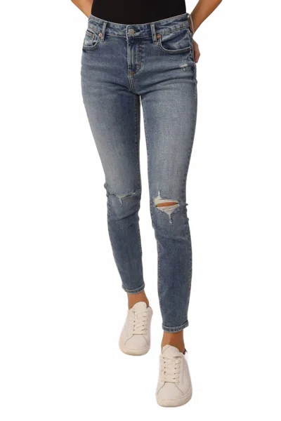 Dear John Denim Gisele Ankle Skinny Pants In Burguess