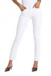 Dear John Denim Gisele High Rise Skinny Jean In Optic White In White
