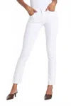 Dear John Denim Gisele High Rise Skinny Jean In White In White