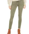Dear John Denim Gisele Skinny High Rise Jean In Lawn Party In Multi
