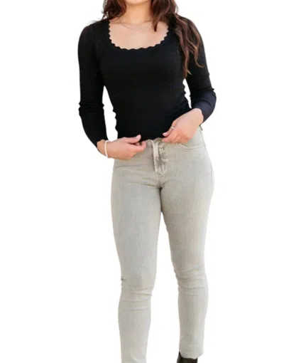 Dear John Denim Gisele Skinny Jeans In Grey