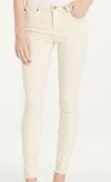 Dear John Denim Giselle High Rise Jean In Vanilla In White